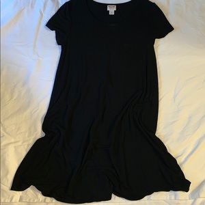 Black tshirt dress